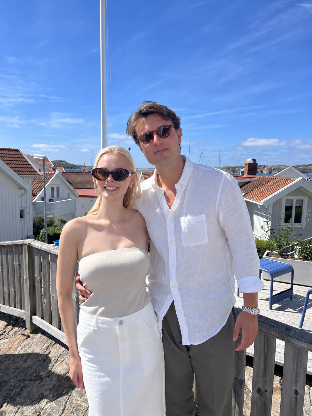Freja och Carl tillsammans i Bohuslän